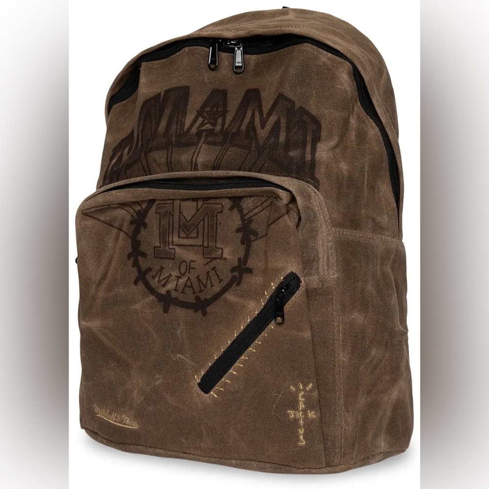 Travis Scott x Mitchell & Ness Miami Hurricanes Backpack